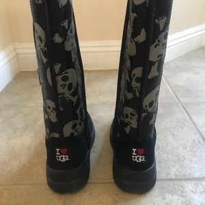 Ugg skull sequins boots.